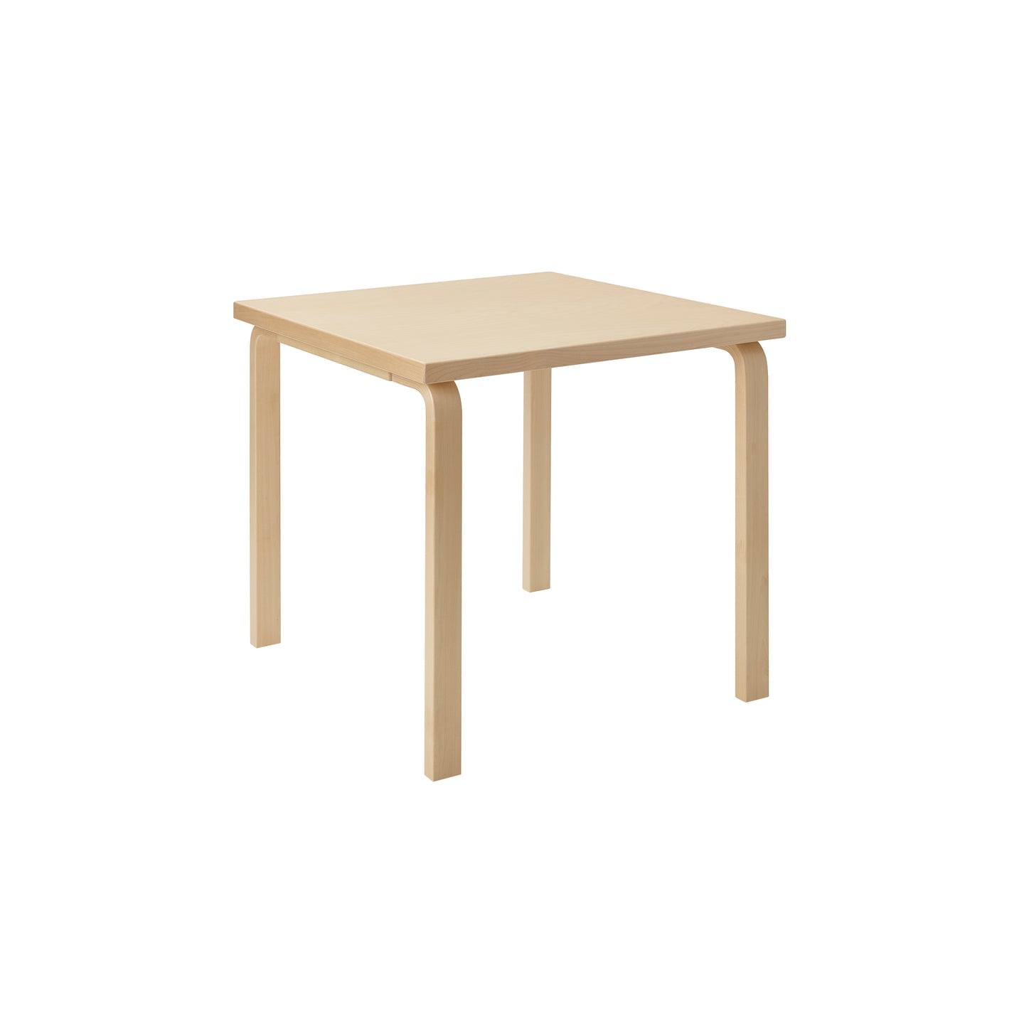 AALTO 81C - Square wooden table