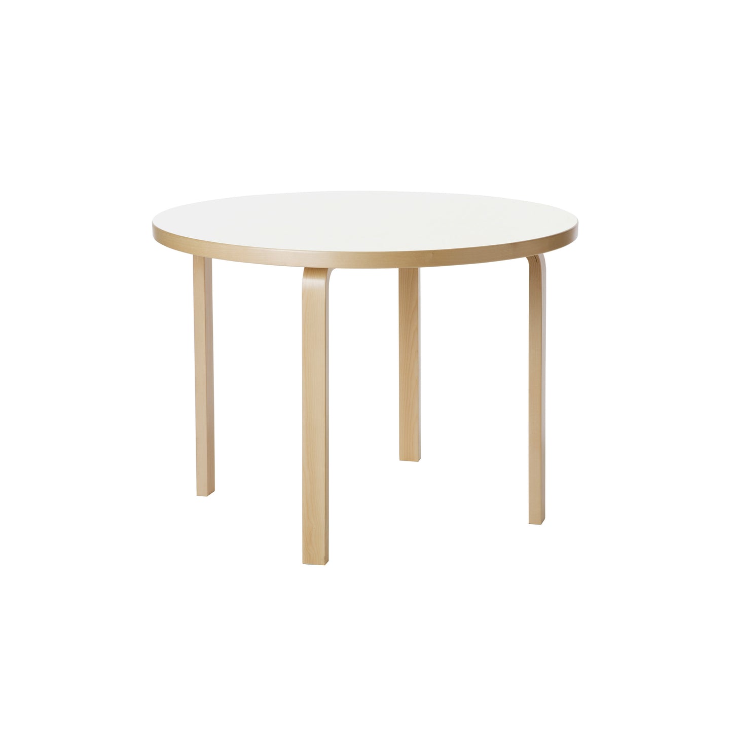 AALTO 90A - Round wooden table