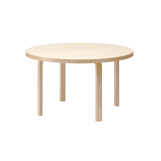 AALTO 91 - Round wooden table