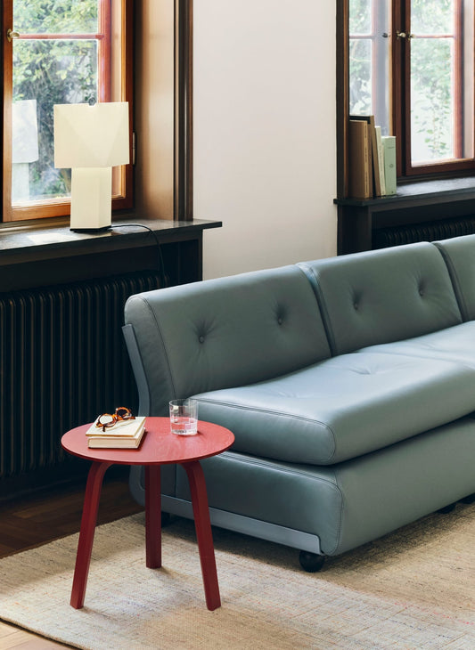 Bella coffee table 45 cm, low, tile red