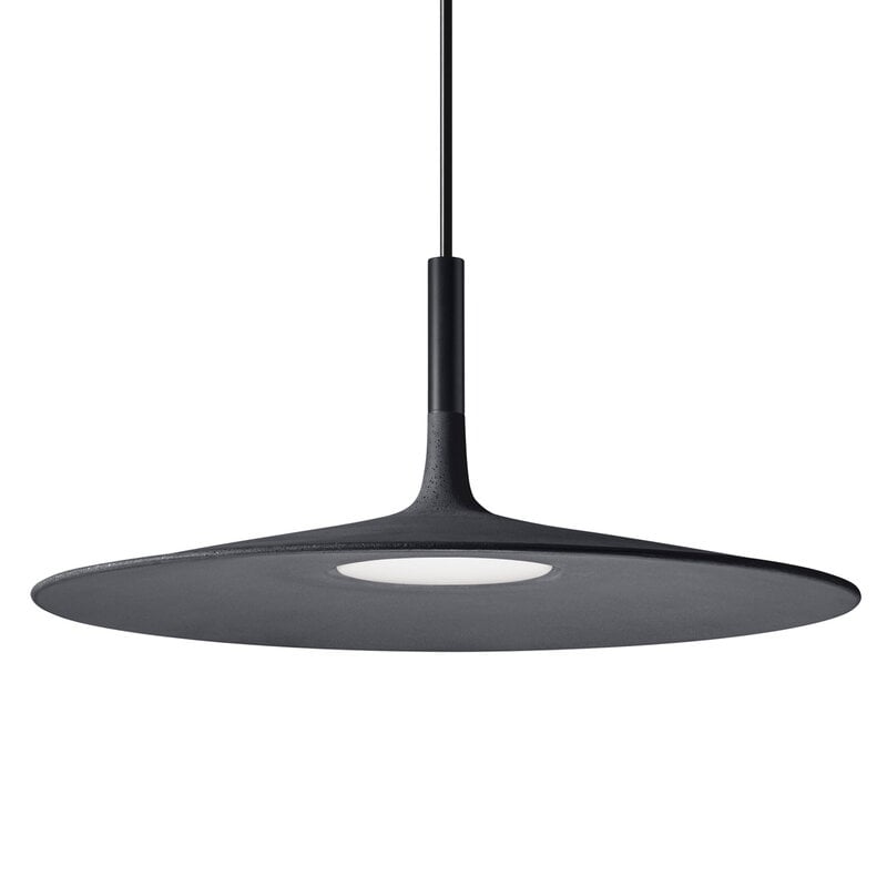 Aplomb Large pendant by Foscarini #anthracite #