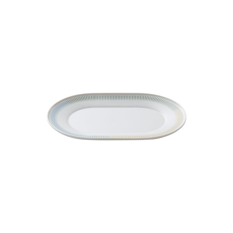 PC oval plate 200 by 1616 / arita japan # #