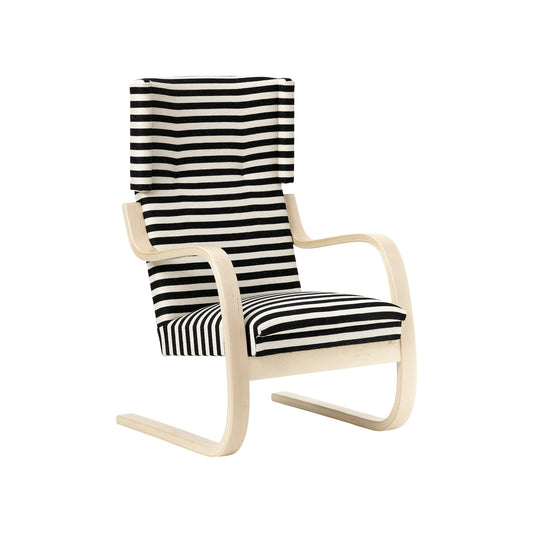 Artek Armchair 401 — birch/Polo Fabric