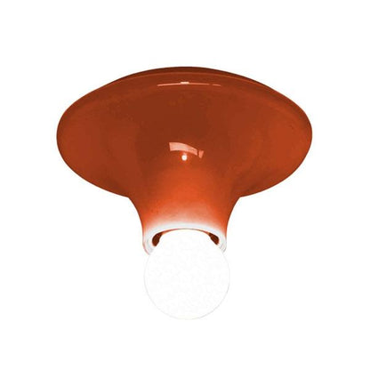 Artemide TETI Wall/ Ceiling Light Orange