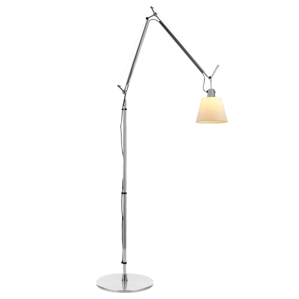 Tolomeo Basculante Floor Lamp by Artemide #Parchment