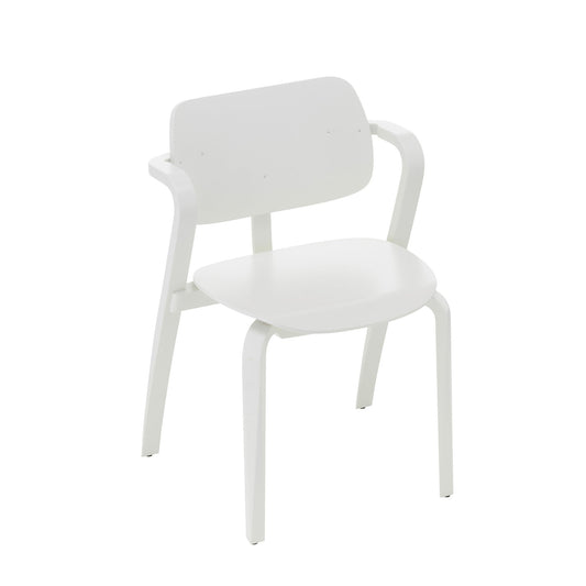 Artek Aslak Chair — white lacquered