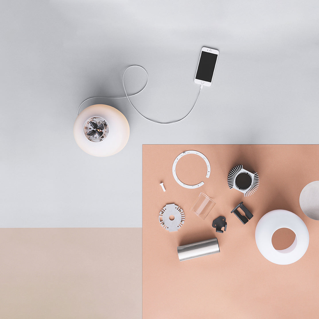 Table Lamp Candela by Astep #Light & Charge