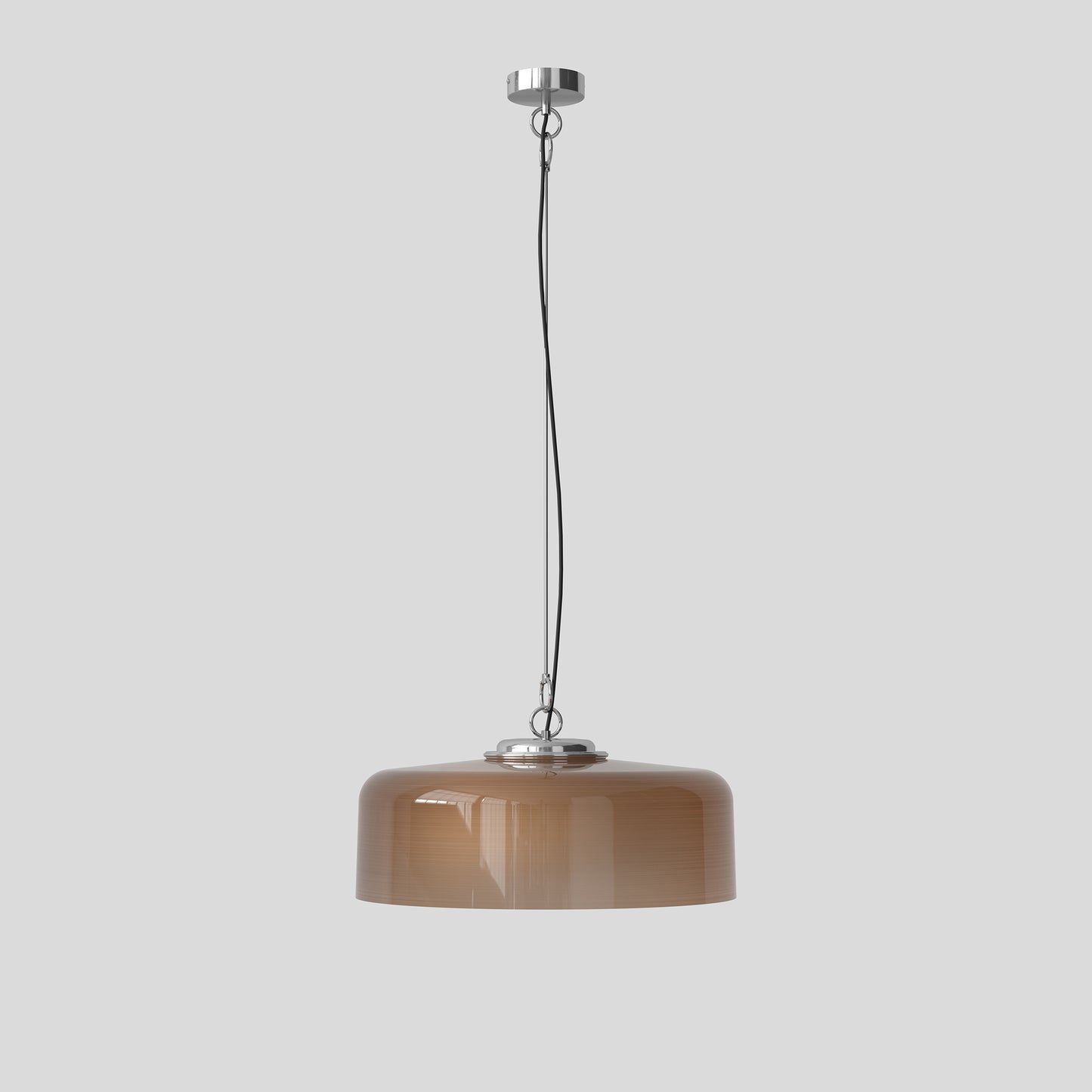 Suspension Lamp Model 2050 by Astep #Rod Suspension / Smoke Diffuser