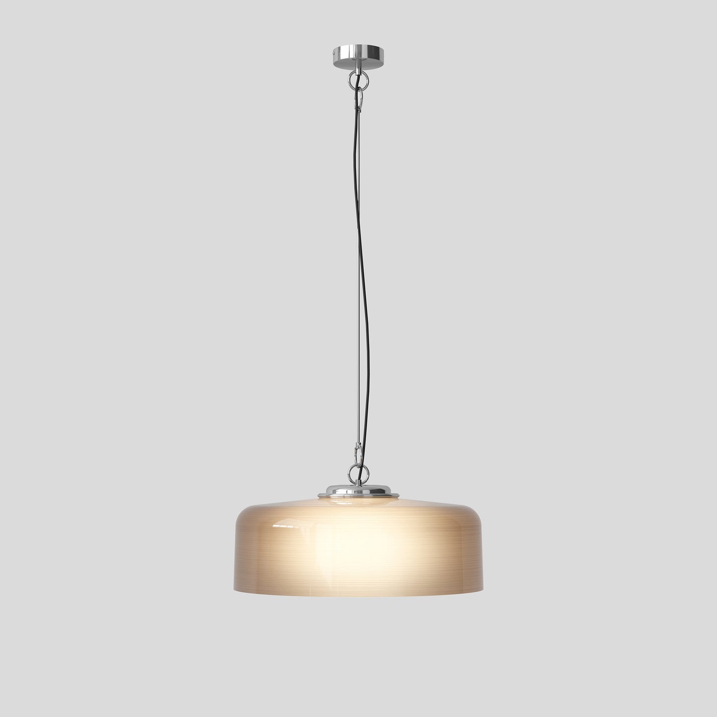 Suspension Lamp Model 2050 by Astep #Rod Suspension / Smoke Diffuser