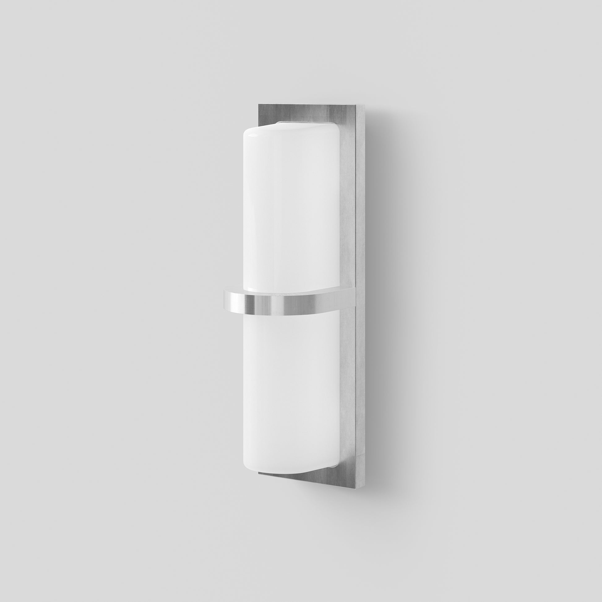 Wall Lamp Ublo by Astep #White Diffuser / Raw Aluminium