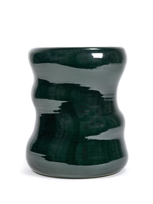 Pawn Organic stool, 34 cm, dark green