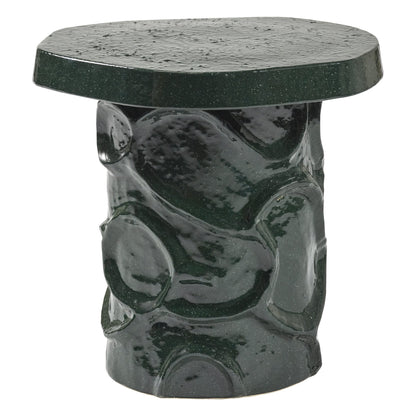 Mena side table 07, dark green