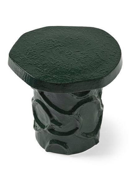 Mena side table 07, dark green