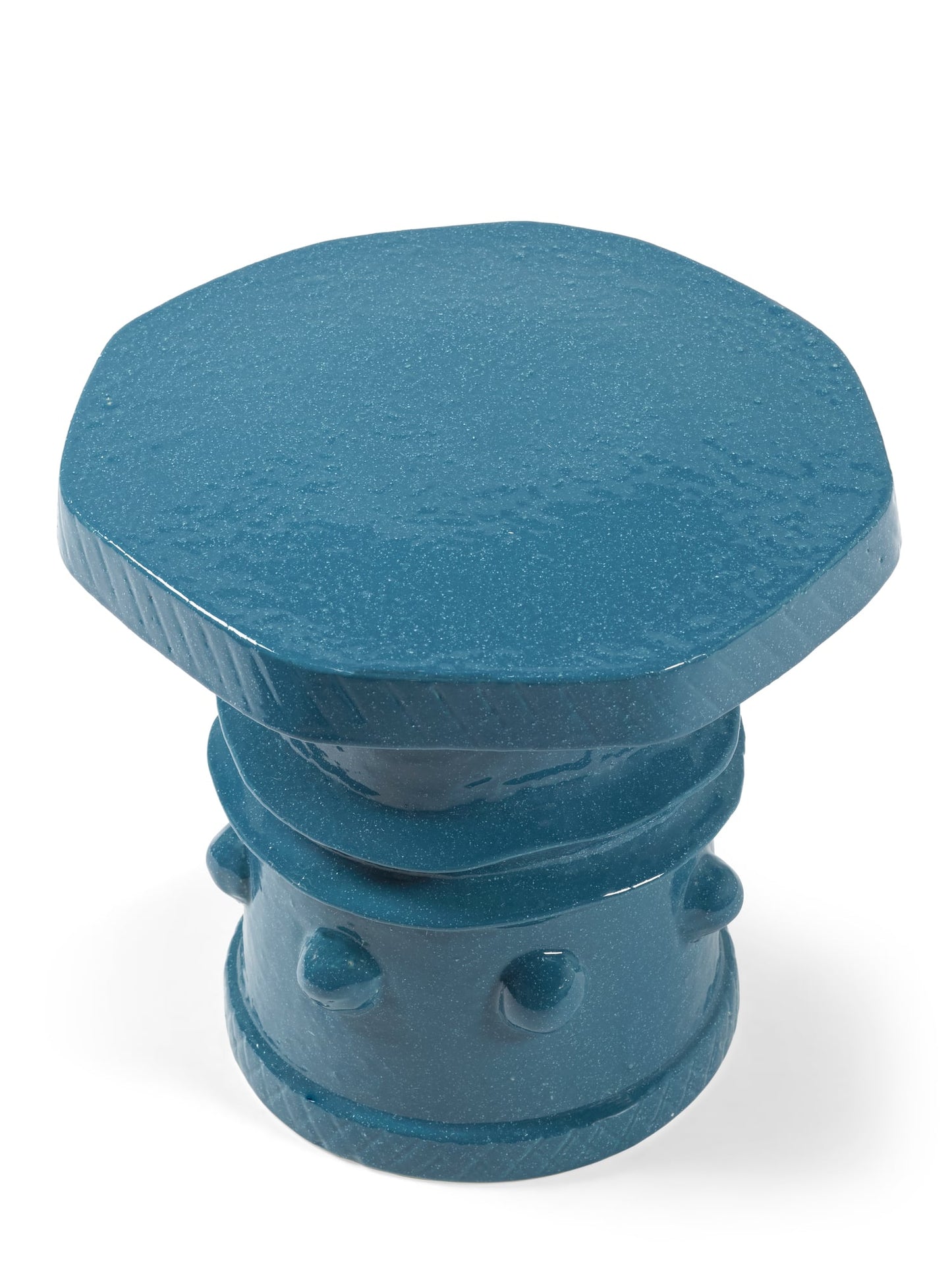 Clara side table 08, blue