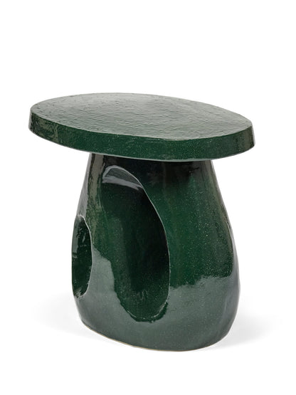 Amé side table 10, dark green