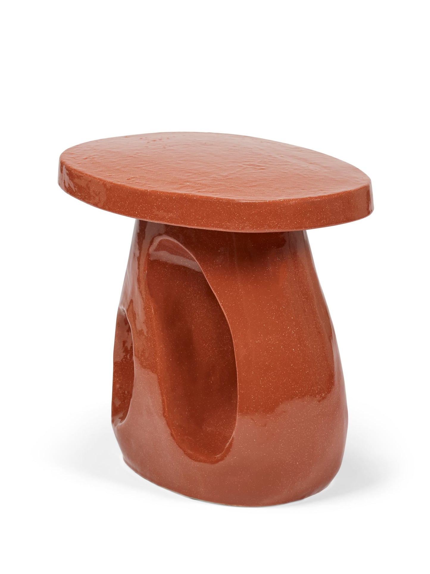 Amé side table 10, rust