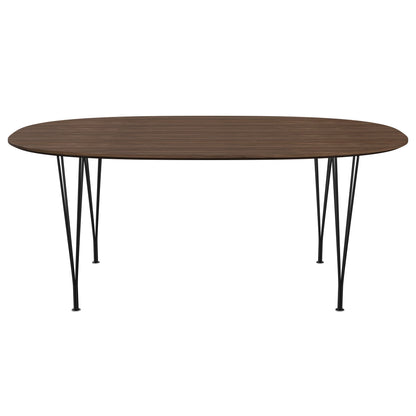 SUPERELLIPSE™ - B613, Dining Table, 180 x 120 cm (Table Height - 72 cm) by Fritz Hansen