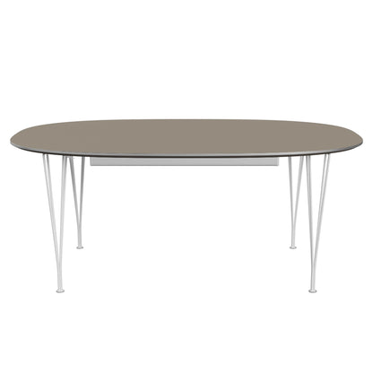 SUPERELLIPSE™ - B619, Extendable Dining Table, 180-300 x 120 cm (Table Height - 72 cm) by Fritz Hansen