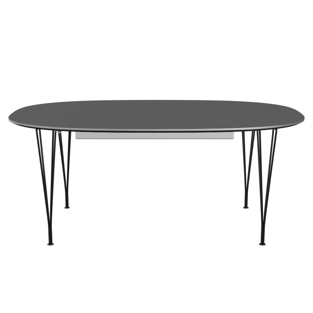 SUPERELLIPSE™ - B619, Extendable Dining Table, 180-300 x 120 cm (Table Height - 72 cm) by Fritz Hansen