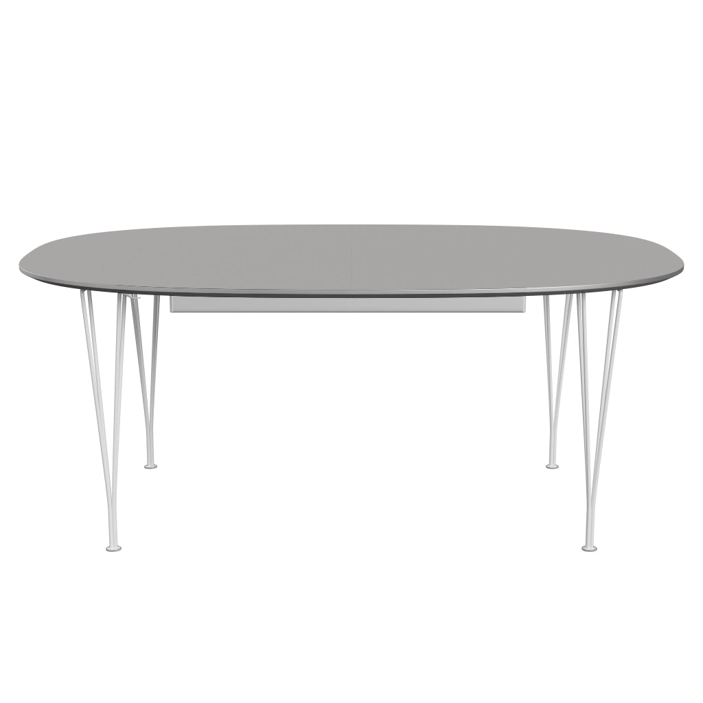 SUPERELLIPSE™ - B619, Extendable Dining Table, 180-300 x 120 cm (Table Height - 72 cm) by Fritz Hansen