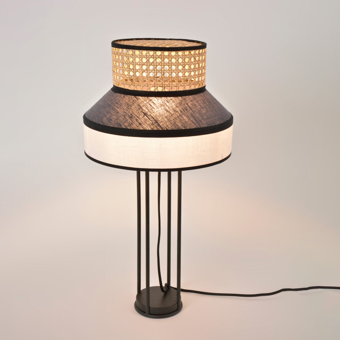 Table Lamp Singapour by Market Set #White/Anthracite