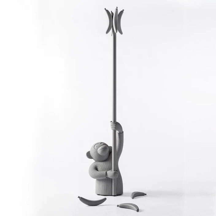 Concrete Coat Stand Monkey by Bd Barcelona Design #Grey