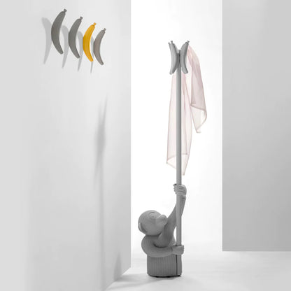 Concrete Coat Stand Monkey by Bd Barcelona Design #Grey