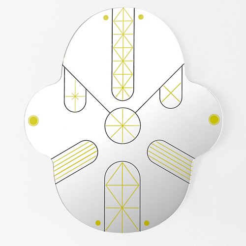 KING KONG - Wall-mounted mirror by BD Barcelona DesignWall-Mounted Mirror King Kong by Bd Barcelona Design #KONG