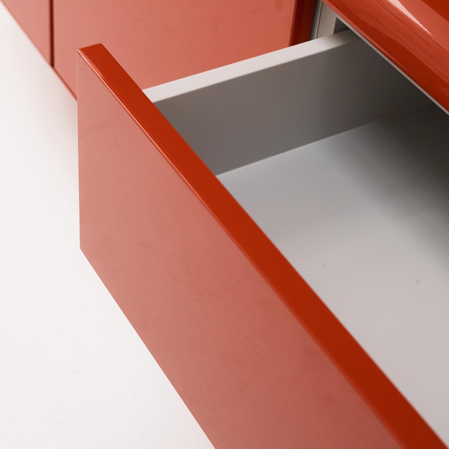 Freestanding Bookcase EXPLORER 234 XL by Bd Barcelona Design #Coral Red