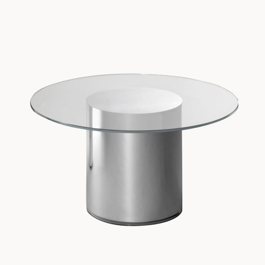 Round Pyrex side table 2001 by Bd Barcelona Design #Ø65 x h.35 cm