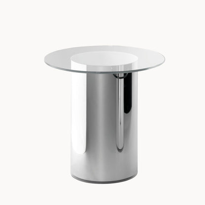 Round Pyrex side table 2001 by Bd Barcelona Design #Ø45 x h.45 cm
