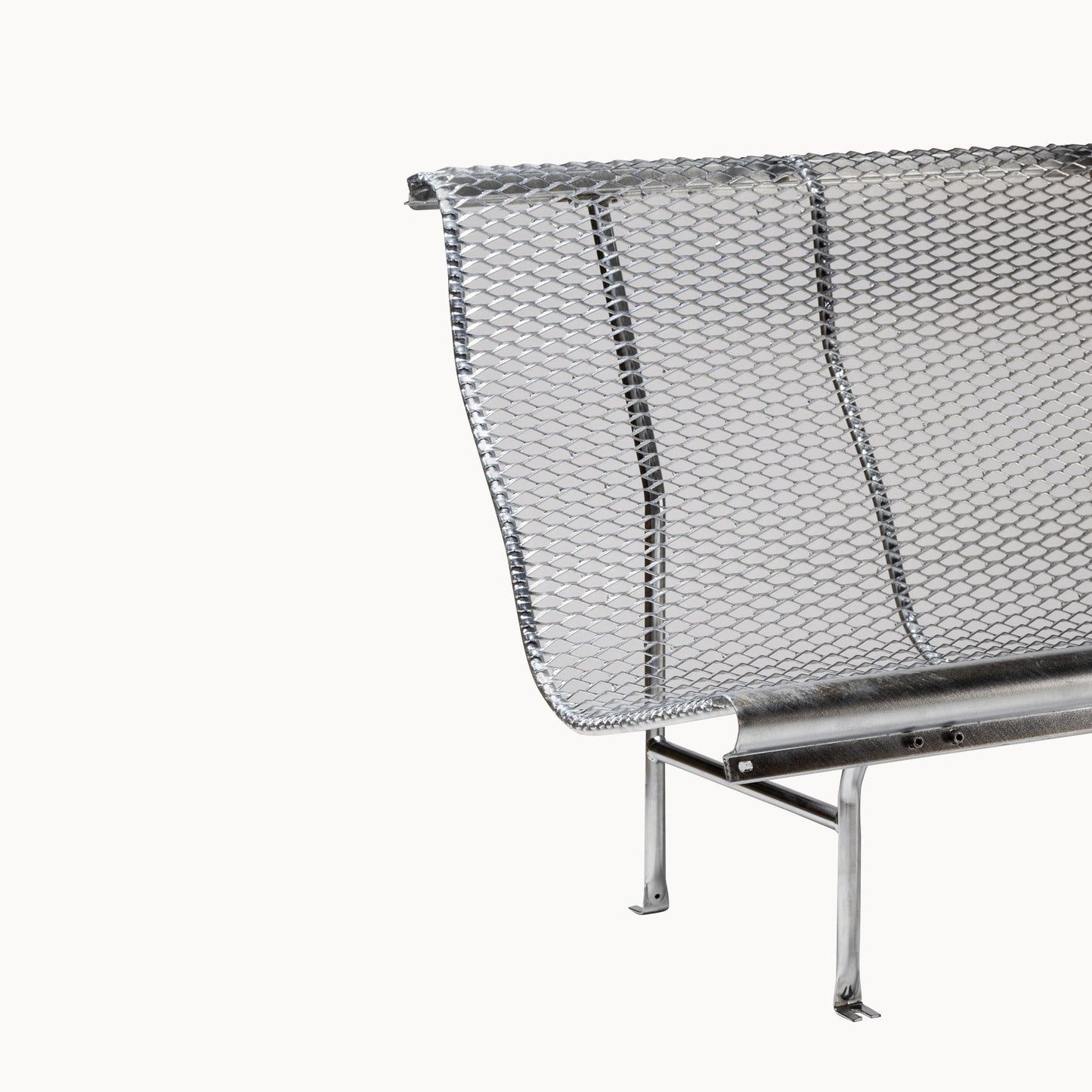 Steel Bench With Back Catalano by Bd Barcelona Design