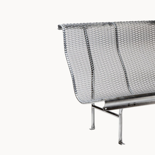 Steel Bench With Back Catalano by Bd Barcelona Design