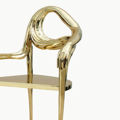 Brass Chair With Armrests Leda by Bd Barcelona Design #Original