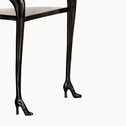 Brass Chair With Armrests Leda by Bd Barcelona Design #Black Label