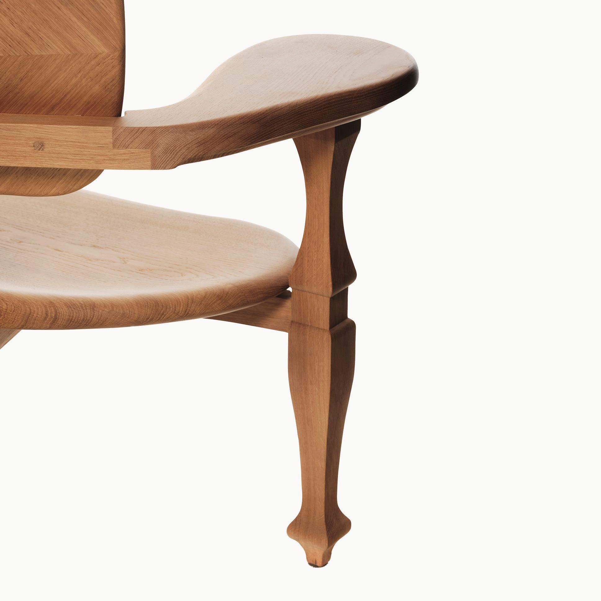 Solid Wood Bench With Back Batlló by Bd Barcelona Design