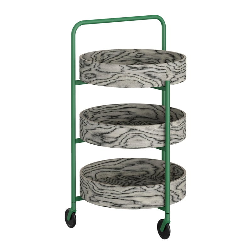 Trifle trolley by Bebó Objects #signal green #