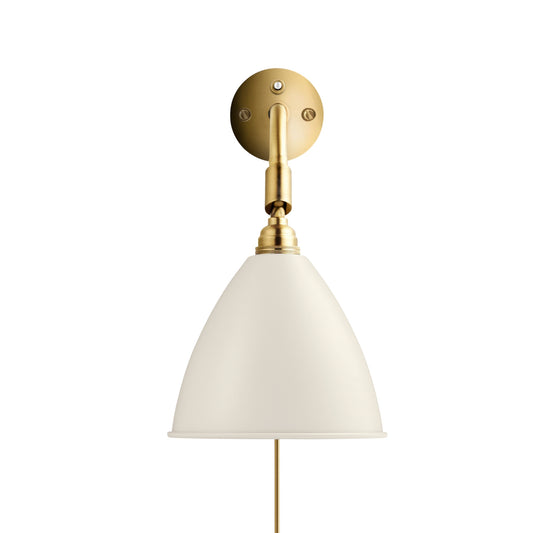 Bestlite BL7 Wall Light by GUBI #Brass / Matte white