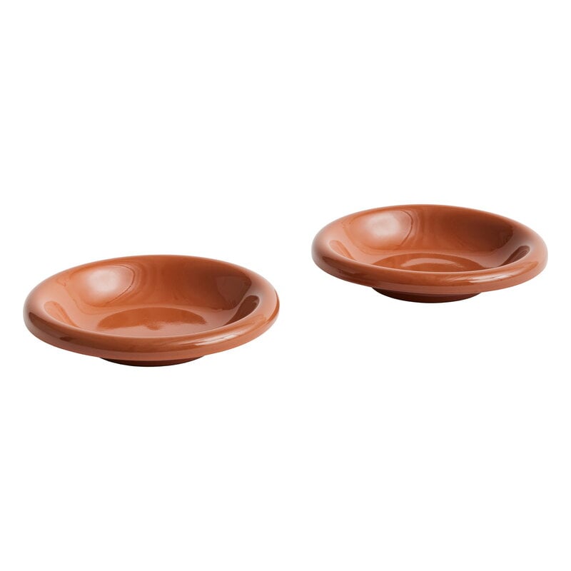 Barro bowl by HAY #set of 2, natural terracotta #