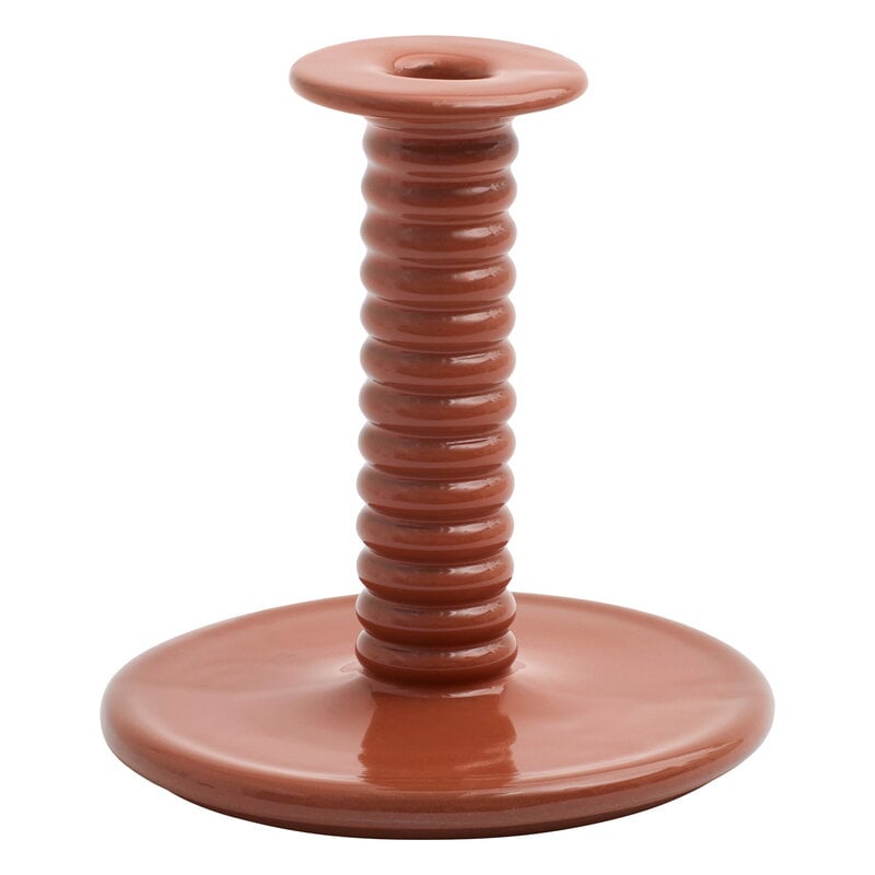 Barro candleholder by HAY #natural terracotta #