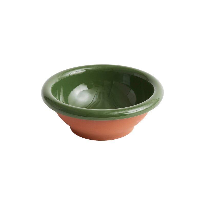 Barro salad bowl by HAY #S, green #