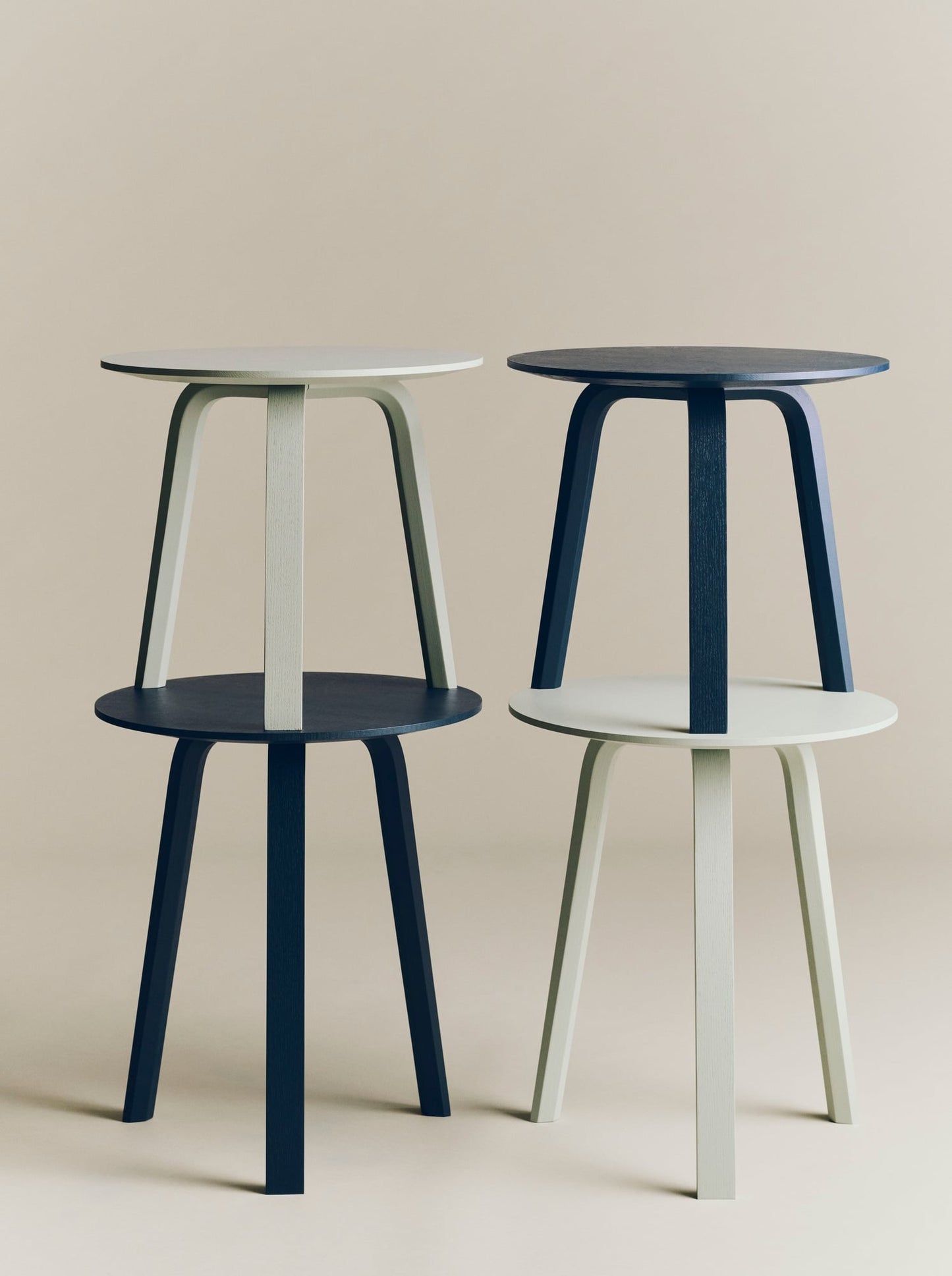 Bella coffee table 45 cm, high, eucalyptus
