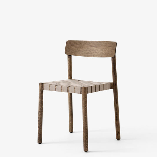 Betty Stackable Chair Tk1 by &Tradition #Smoked Oiled Oak/Natural