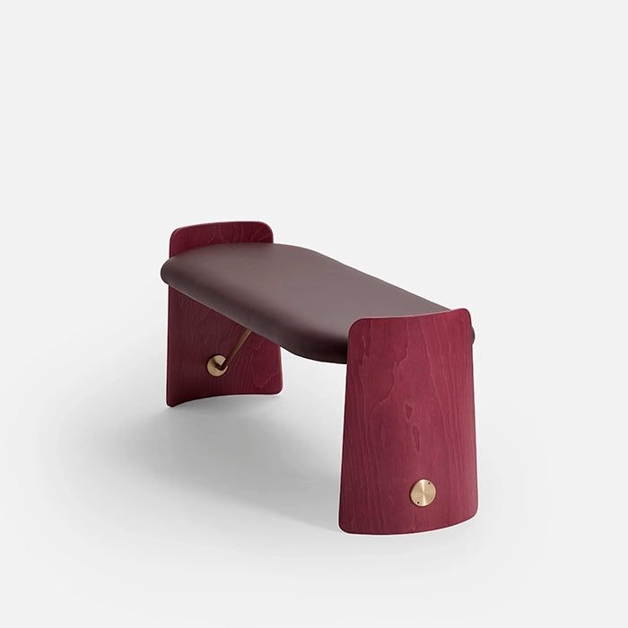 Biscotto - Upholstered Bench by Dante - Goods And Bads #Framboise