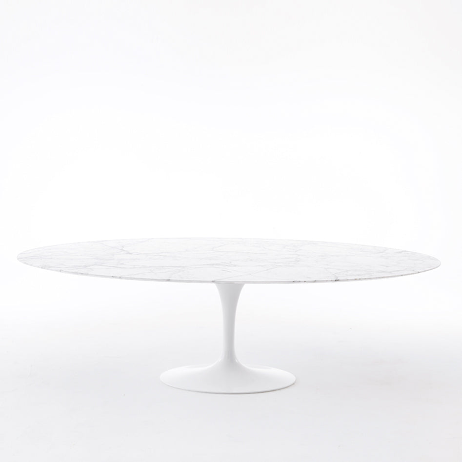 [26년 3월 입고 예정] 사리넨 - 타원형 다이닝 테이블 244x137