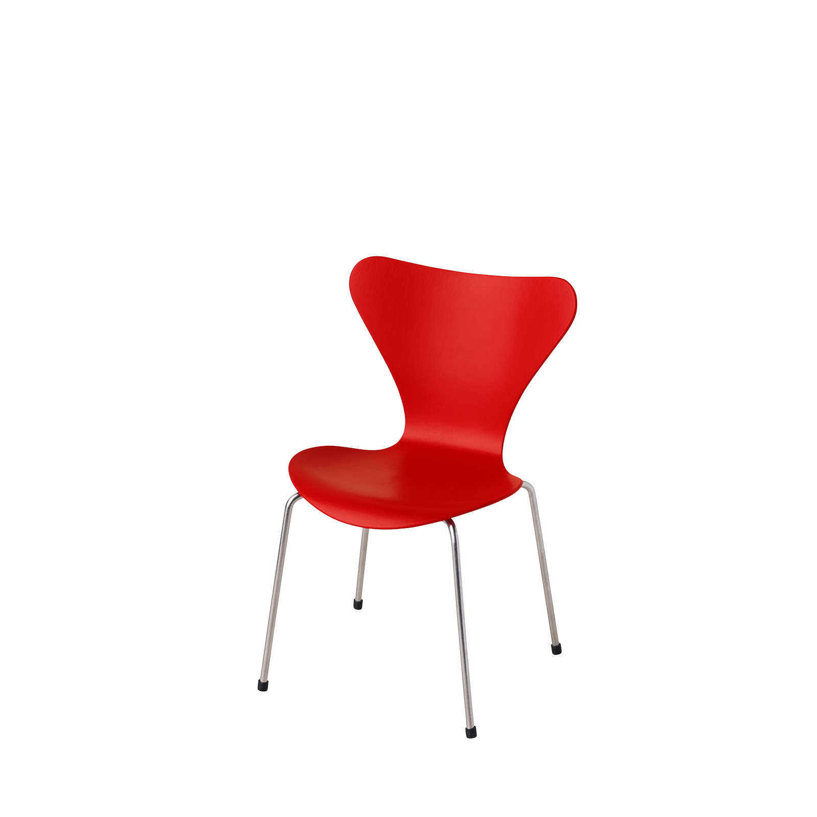 Miniature Series 7™ - Miniature 3107 by Fritz Hansen #Red