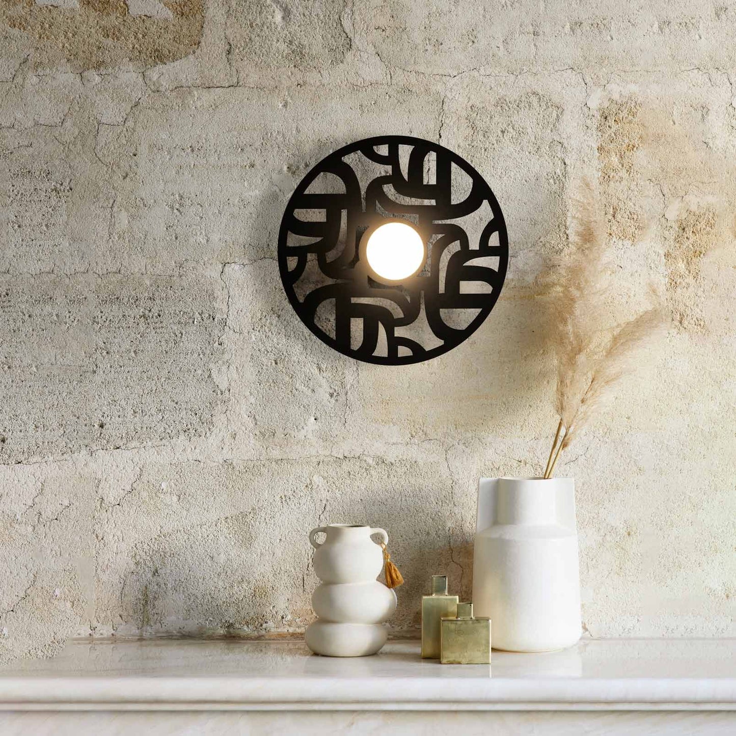 Wall Lamp Labyrinthe by Market Set #Black