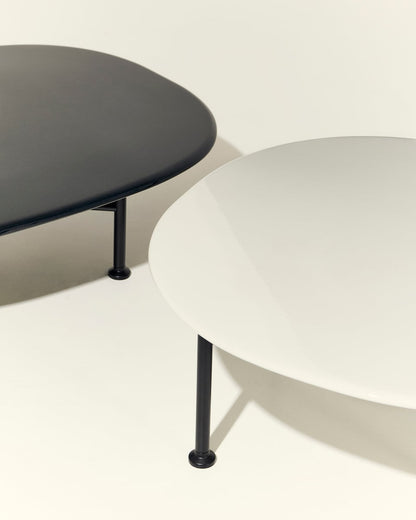 Carmel coffee table, 87,5 x 70 cm, black - midnight black