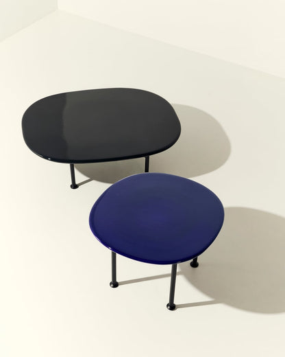 Carmel coffee table, 87,5 x 70 cm, black - midnight black