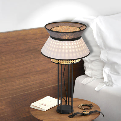 Table Lamp Singapour by Market Set #White/Anthracite